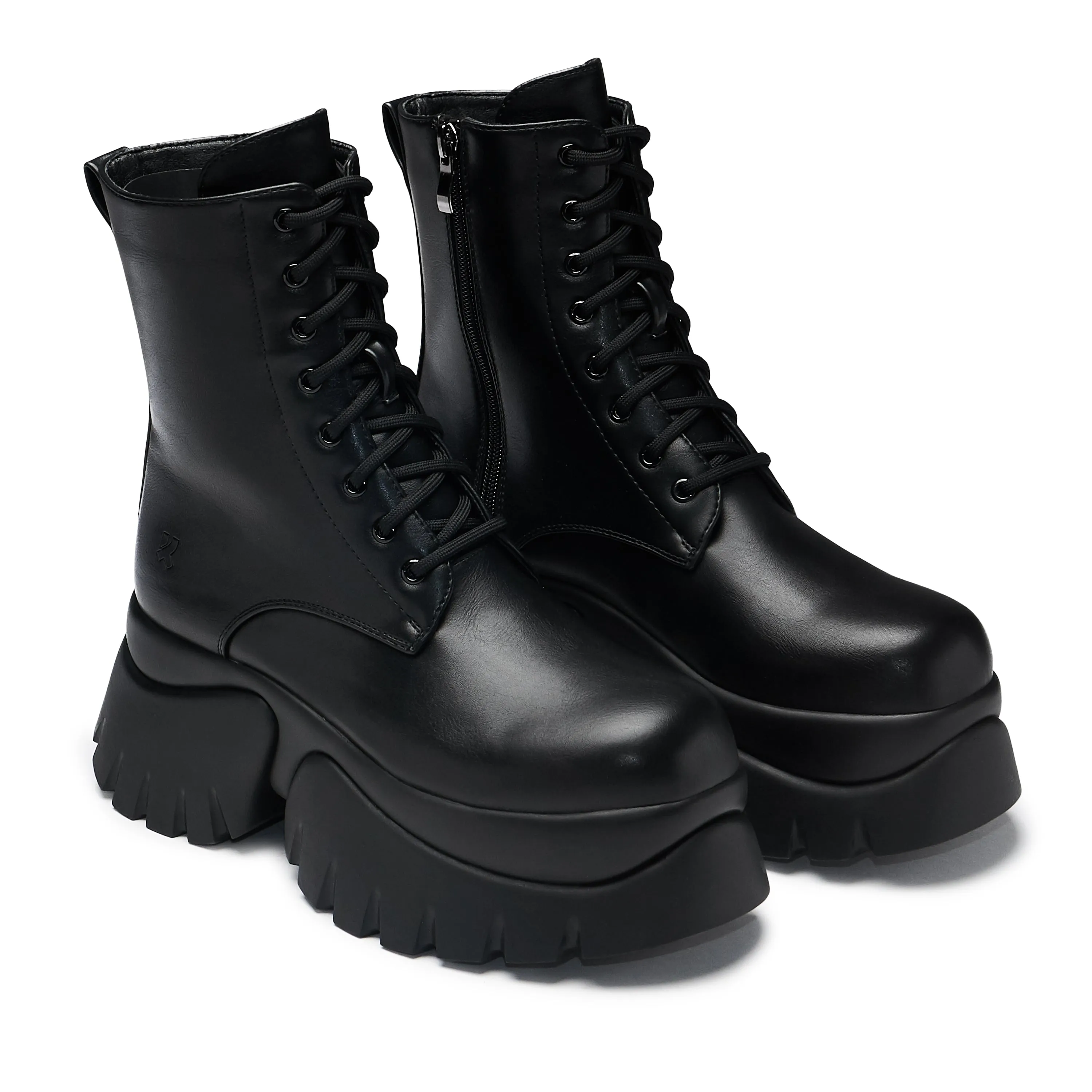 Rancor Men's Vilun Black Lace Up Boots