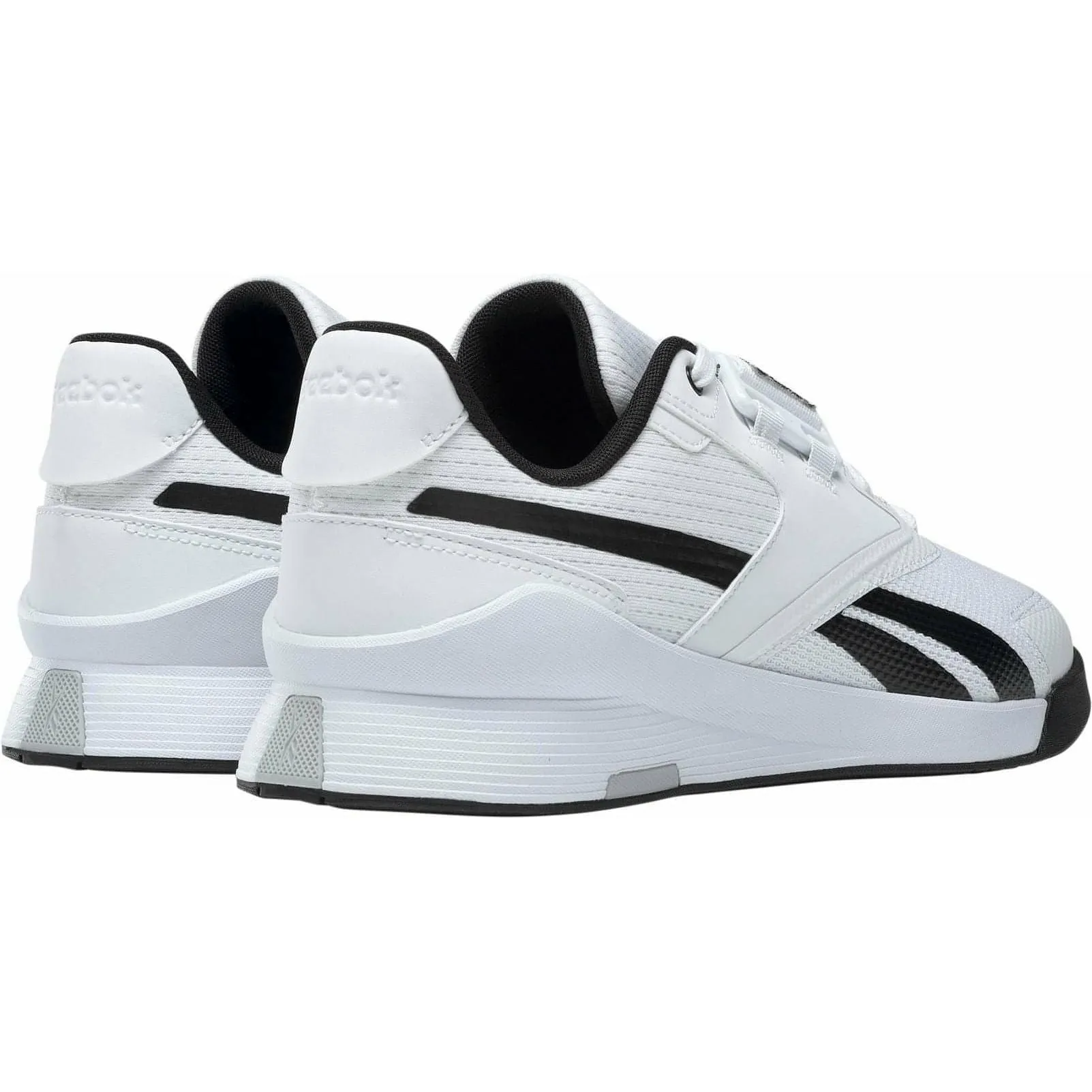 Reebok Lifter PR II Mens Weightlifting Shoes - White