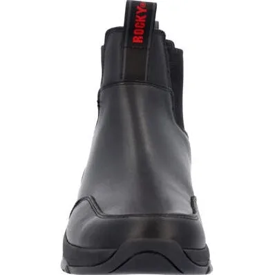 Rocky Men's Code Red Station 6" Slip On Work Boot -Black- RKD0115