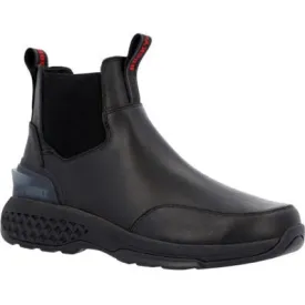 Rocky Men's Code Red Station 6" Slip On Work Boot -Black- RKD0115