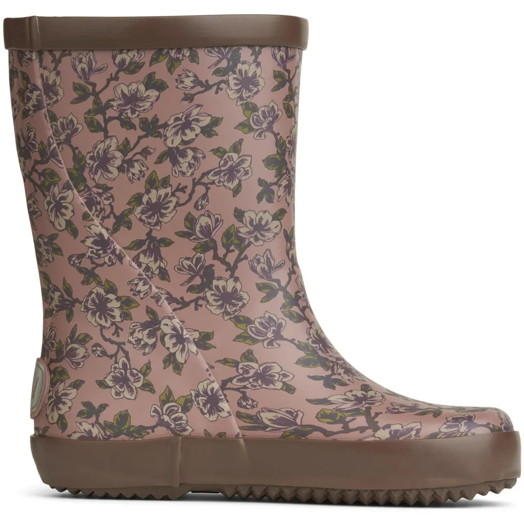 Rubber Boot Alpha Print - magnolia