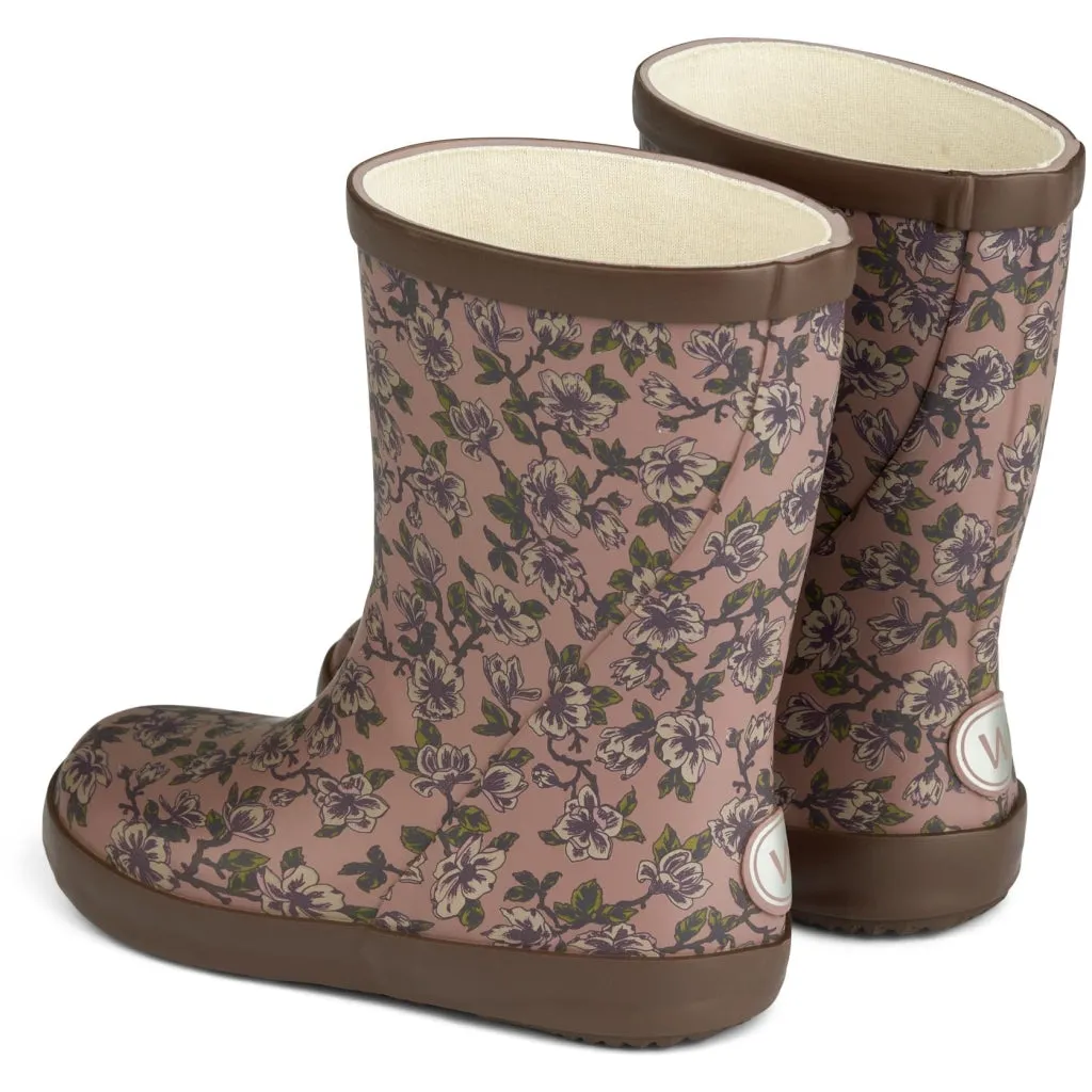 Rubber Boot Alpha Print - magnolia