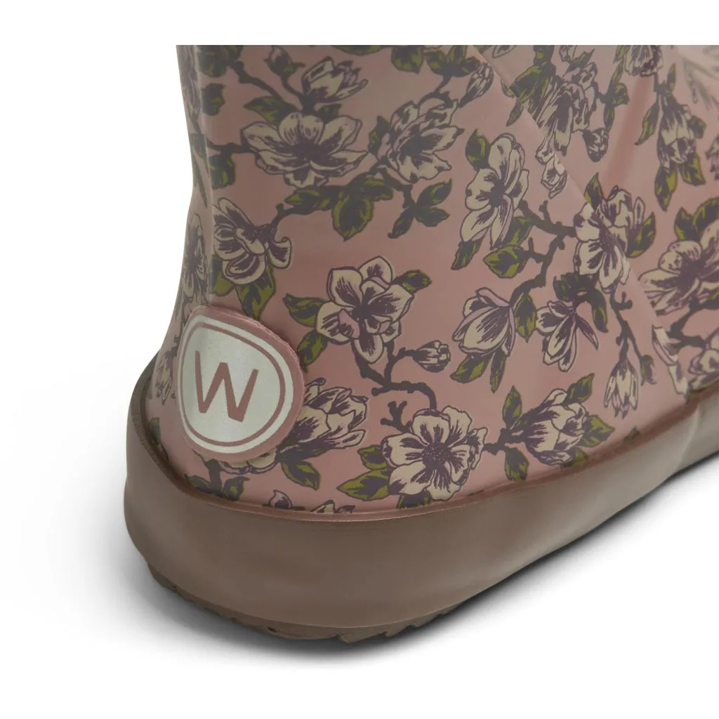 Rubber Boot Alpha Print - magnolia