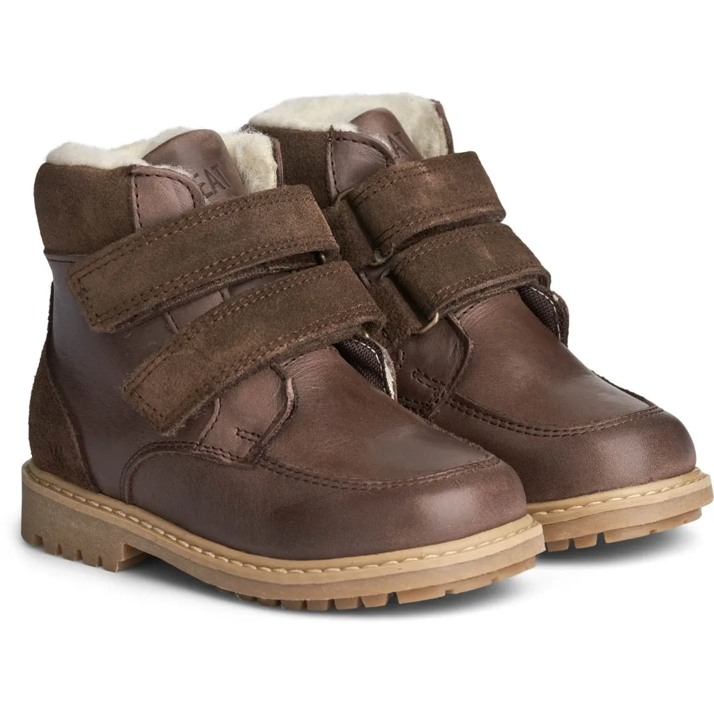 Stewie Tex Velcro Leather - soil