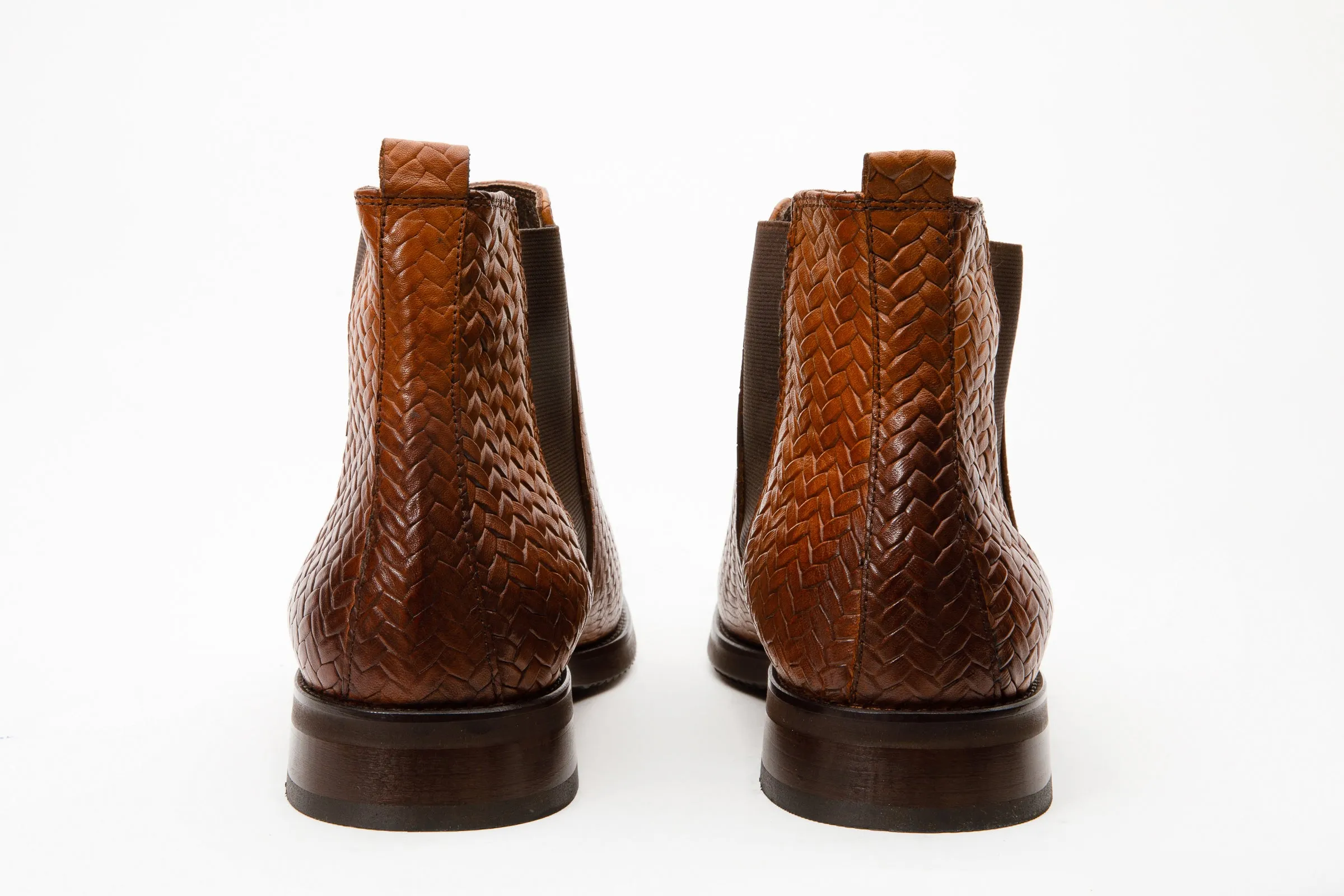 The Oslo Tan Leather Chelsea Men Boot