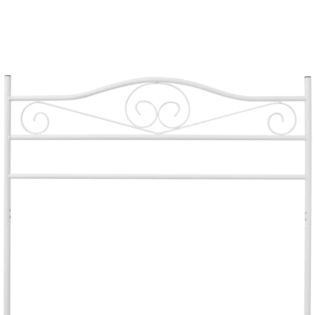 vidaXL Clothing Rack White Steel