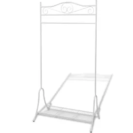 vidaXL Clothing Rack White Steel