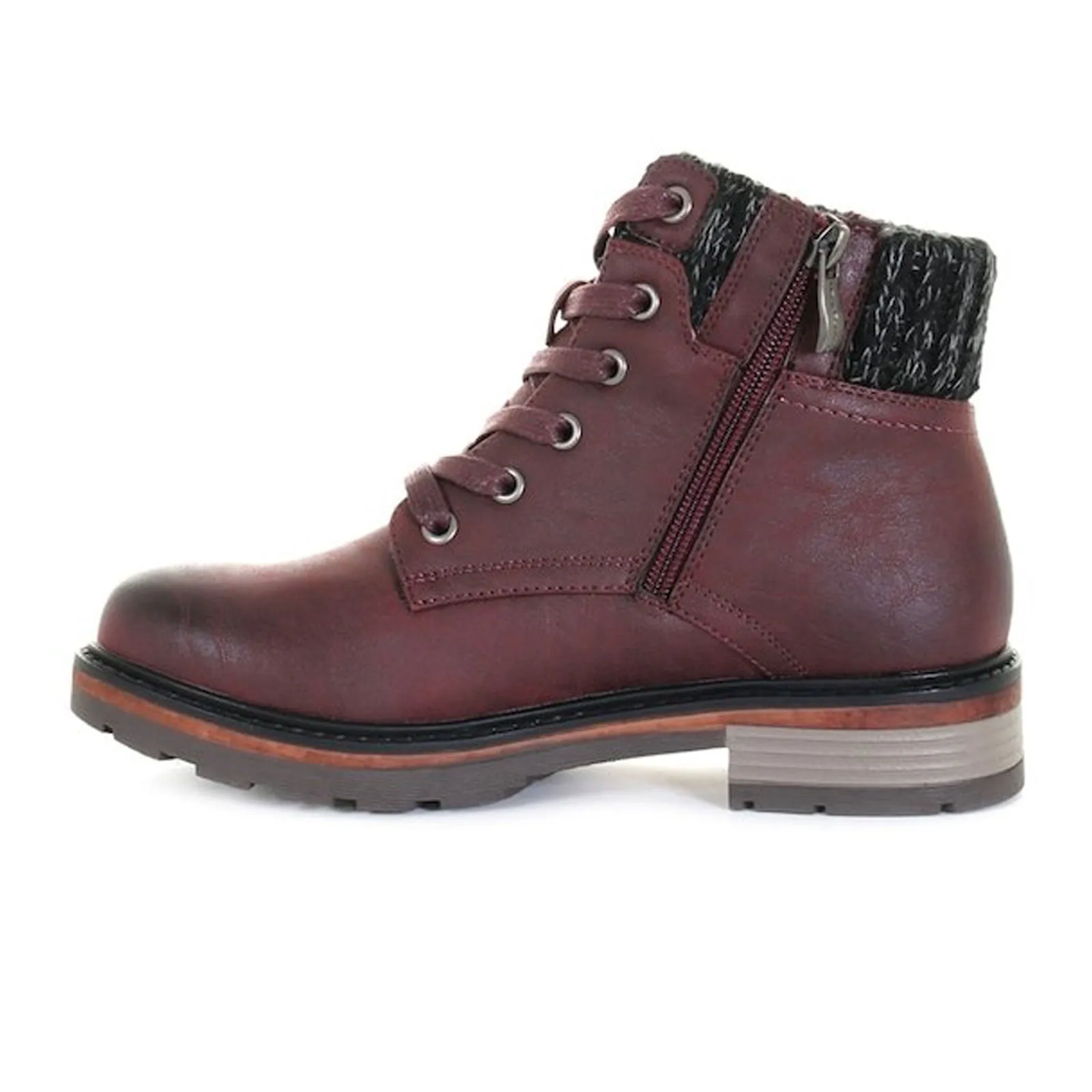 Wanderlust Amy Ankle Boot (Women) - Burgundy