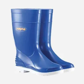 WAYNE DURALIGHT PVC GUMBOOT BLUE - LADIES