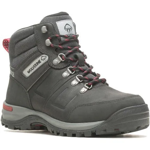 Wolverine Men's Chisel 6" Soft Toe WP Slip Resist Work Boot -Black- W230027