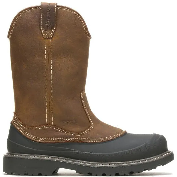 Wolverine Men's Floorhand Swamp WP Steel Toe Work Boot Brown- W221020