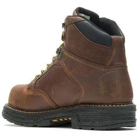 Wolverine Men's Hellcat 6" Comp Toe WP Work Boot - Tobacco - W201175