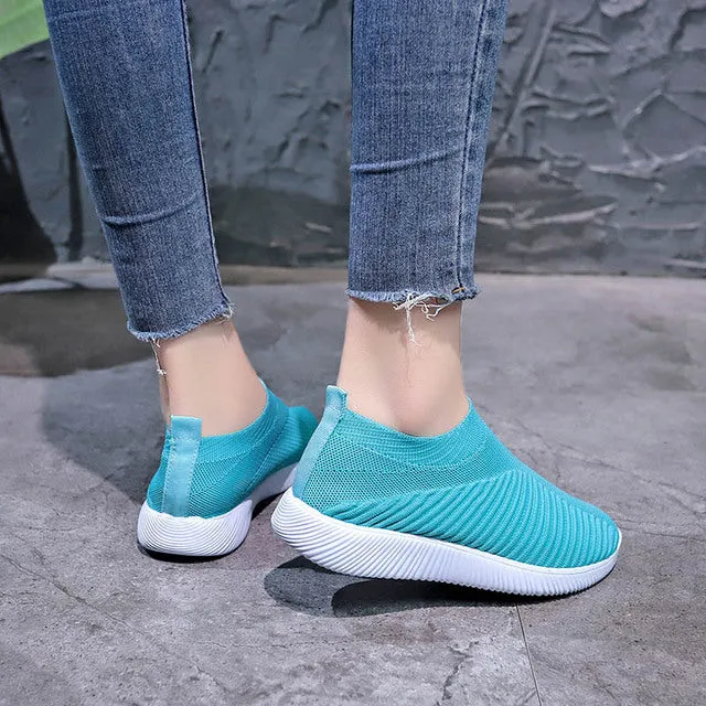 Woman Vulcanized Shoes | Light weight | Breathable | Fashion Comfortable sneakers | Women Flats | Running Shoes for Women