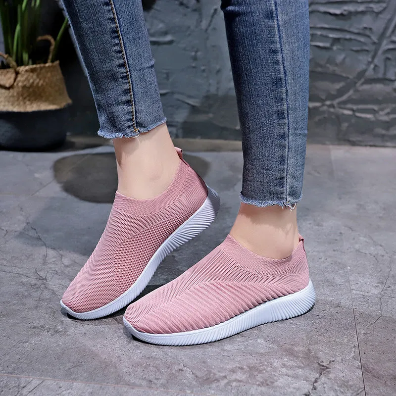 Woman Vulcanized Shoes | Light weight | Breathable | Fashion Comfortable sneakers | Women Flats | Running Shoes for Women