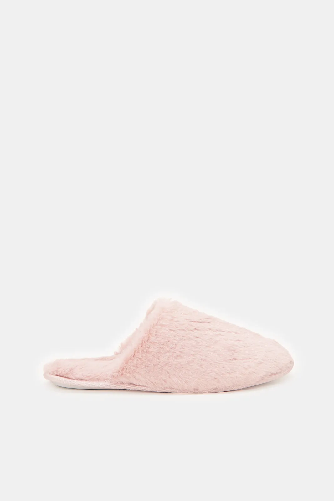 Women Pink Closed Toe Slippers