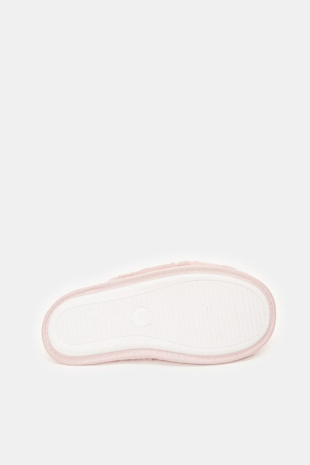 Women Pink Closed Toe Slippers