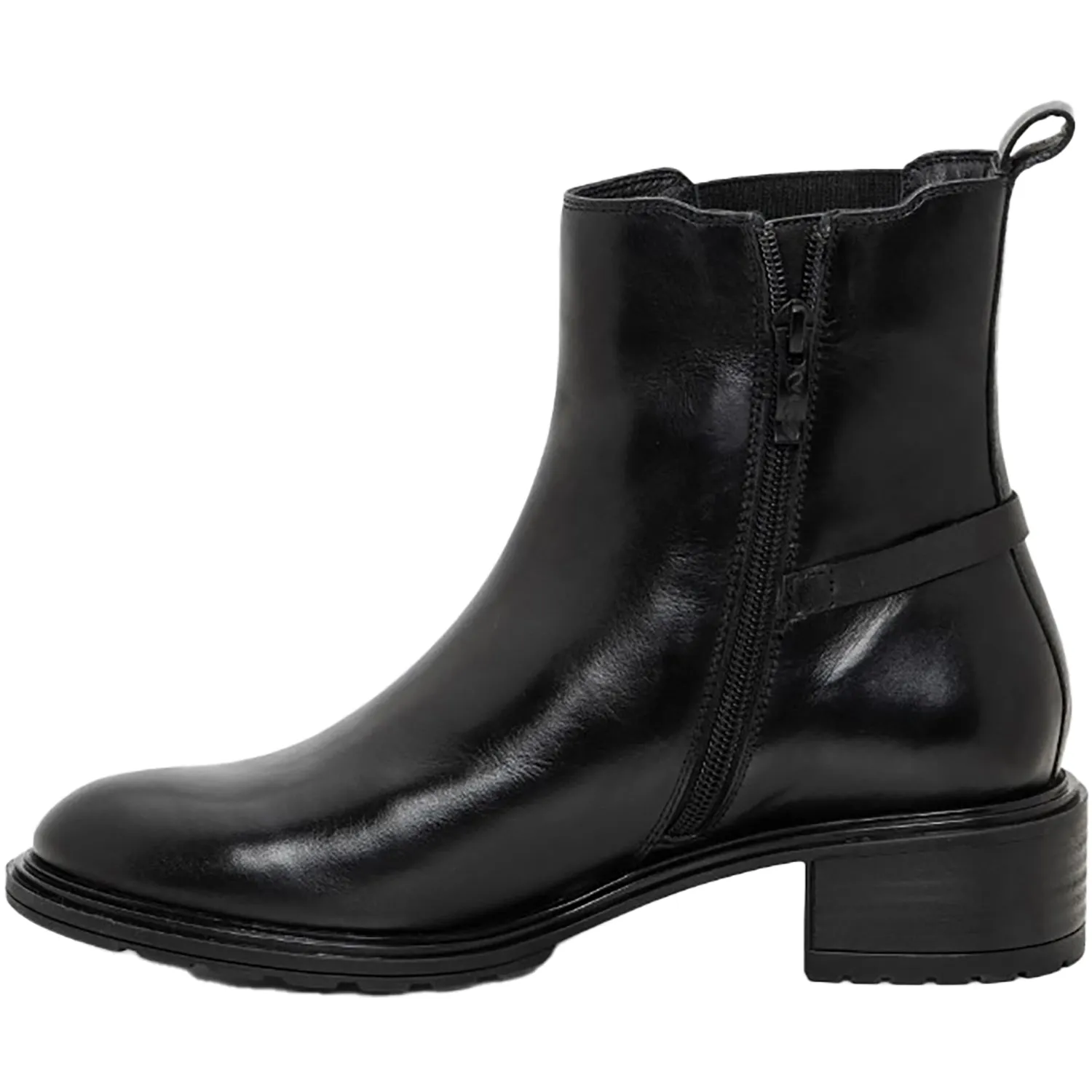 Women's Ara Plumeria Black Calf Leather